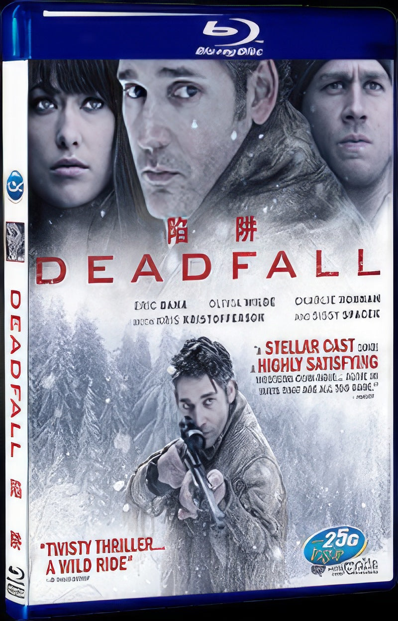 2012 Deadfall/A Fuga/Blackbird Movie 1-Disc Box Set for Gift Collection Blu-ray