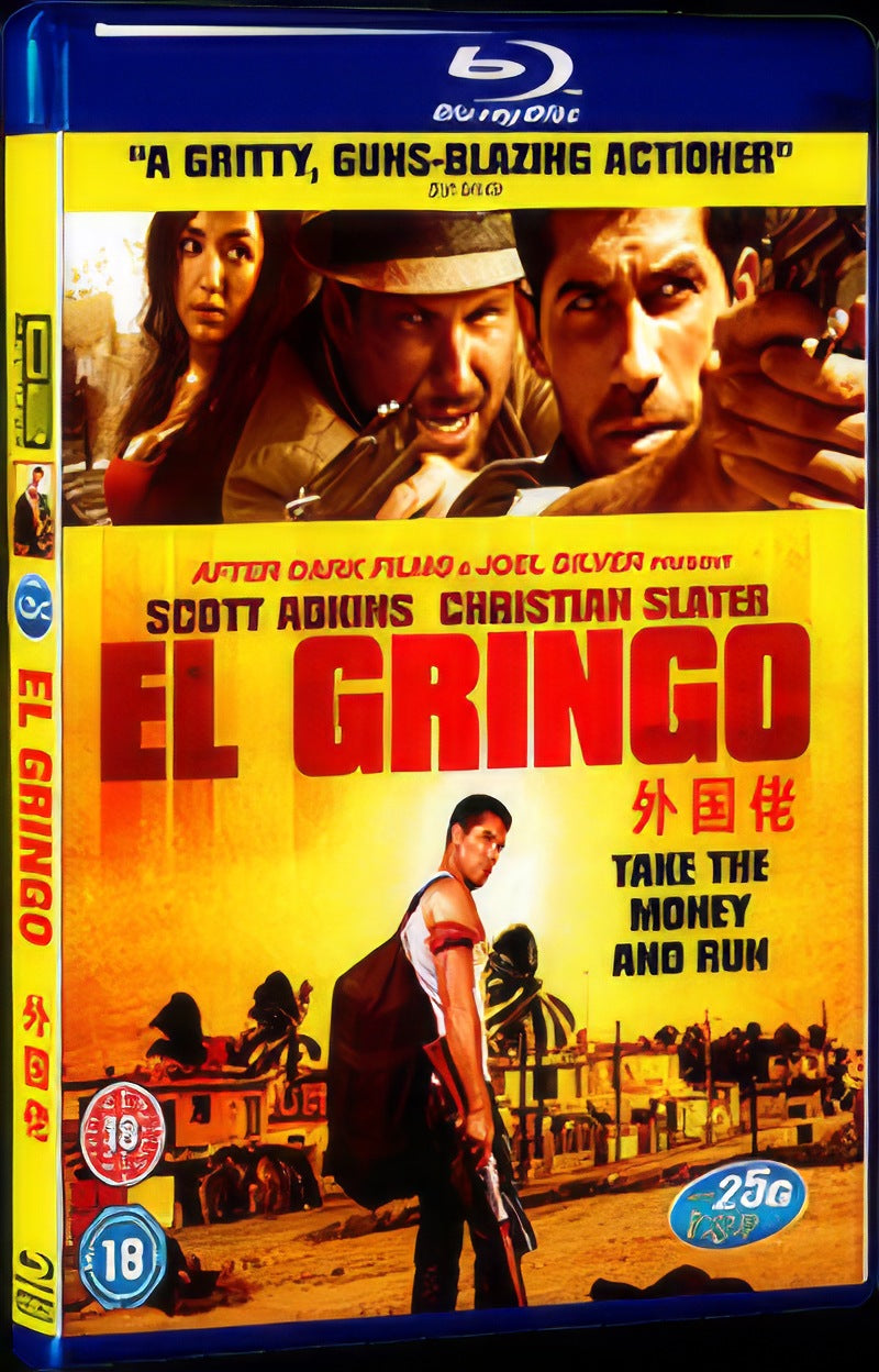 2012 El Gringo Movie 1-Disc Box Set for Gift Collection Blu-ray
