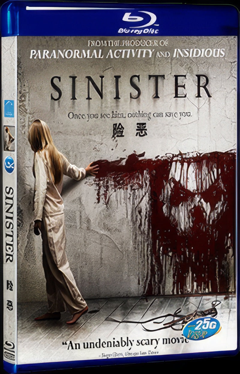 2012 Sinister Movie 1-Disc Box Set for Gift Collection Blu-ray