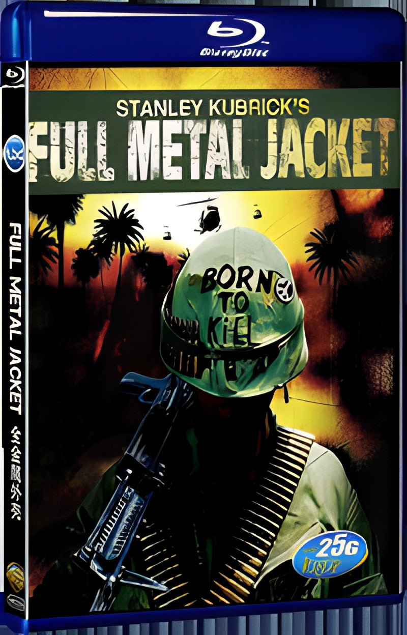 1987 Full Metal Jacket 1080P for Gift 1-Disc All RegionPlay Seal Box Blu-ray