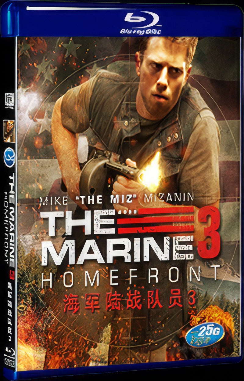 2013 The Marine: Homefront Movie 1-Disc Box Set for Gift Collection Blu-ray