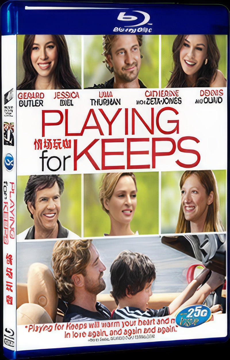 2012 Playing for Keeps Movie 1-Disc Box Set for Gift Collection Blu-ray