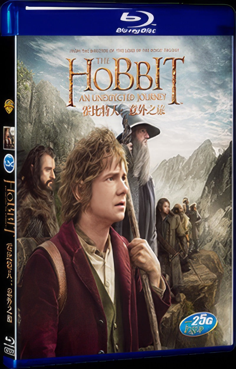 2012 The Hobbit: An Unexpected Journey/The Hobbit: Part 1 Movie 1-Disc Box Set for Gift Collection Blu-ray
