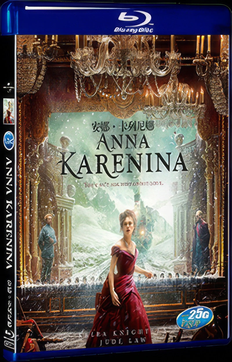 2012 Anna Karenina Movie 1-Disc Box Set for Gift Collection Blu-ray