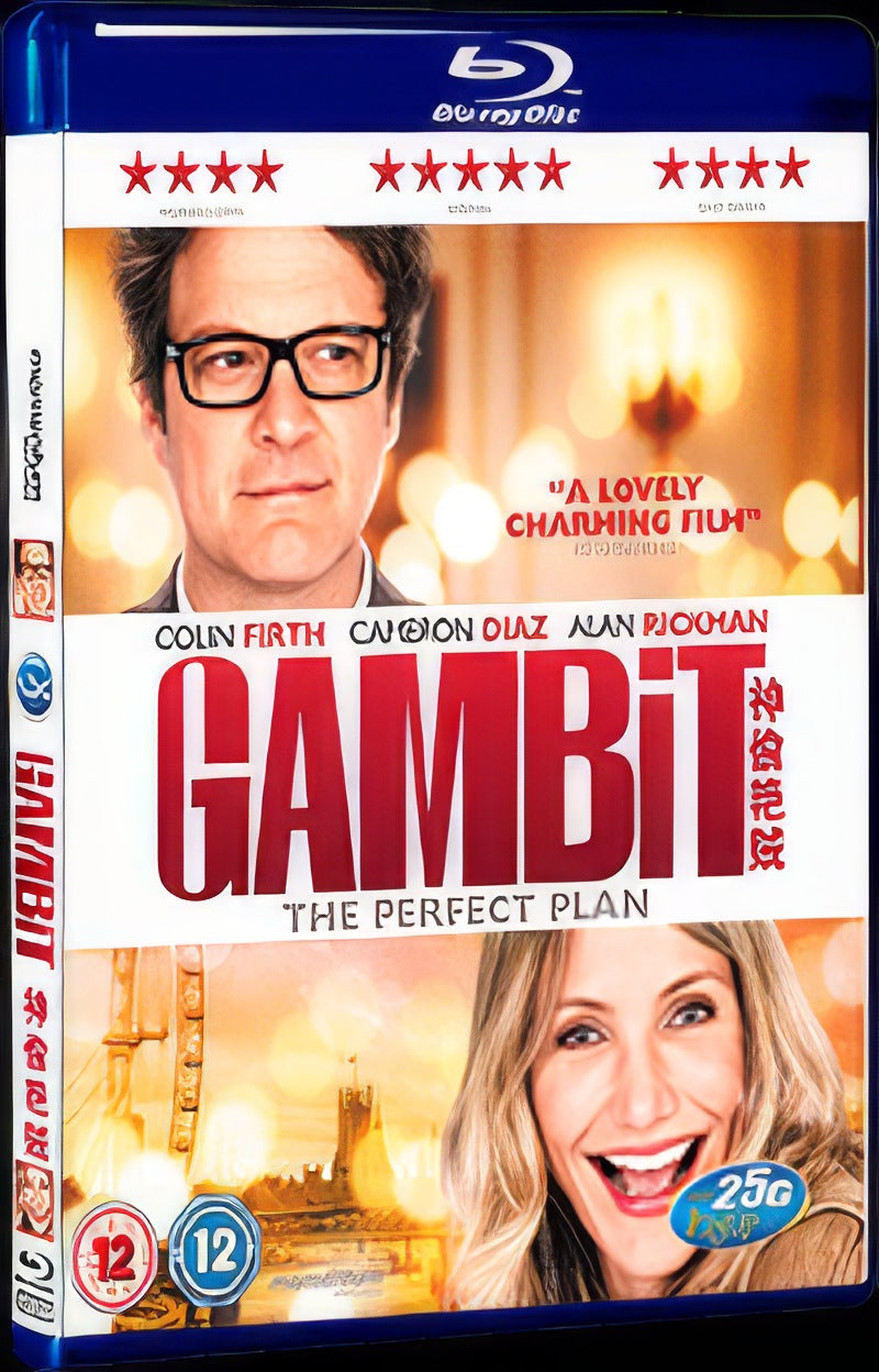 2012 Gambit Movie 1-Disc Box Set for Gift Collection Blu-ray