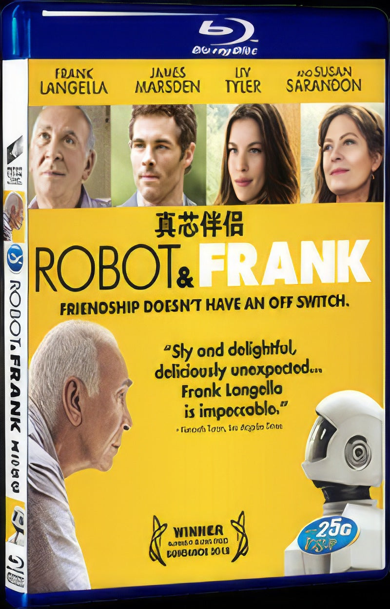 2012 Robot and Frank Movie 1-Disc Box Set for Gift Collection Blu-ray