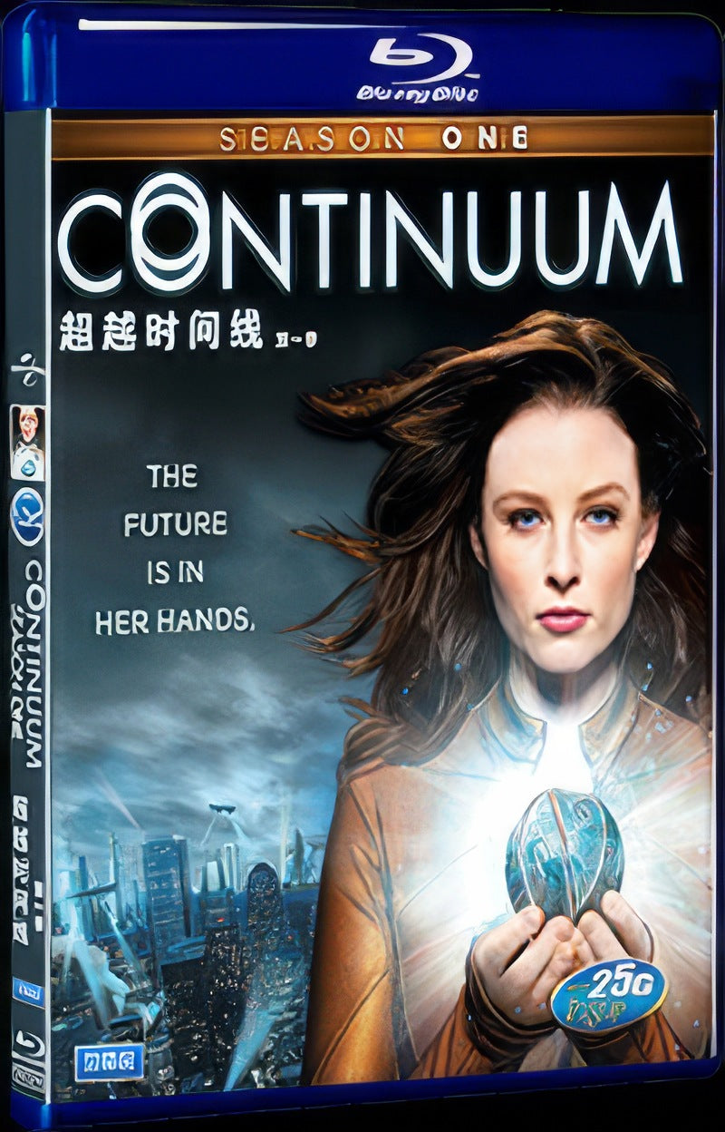 2012 Continuum Season 1 Movie 2-Disc Box Set for Gift Collection Blu-ray
