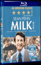 2008 Milk Movie 1-Disc Box Set for Gift Collection Blu-ray