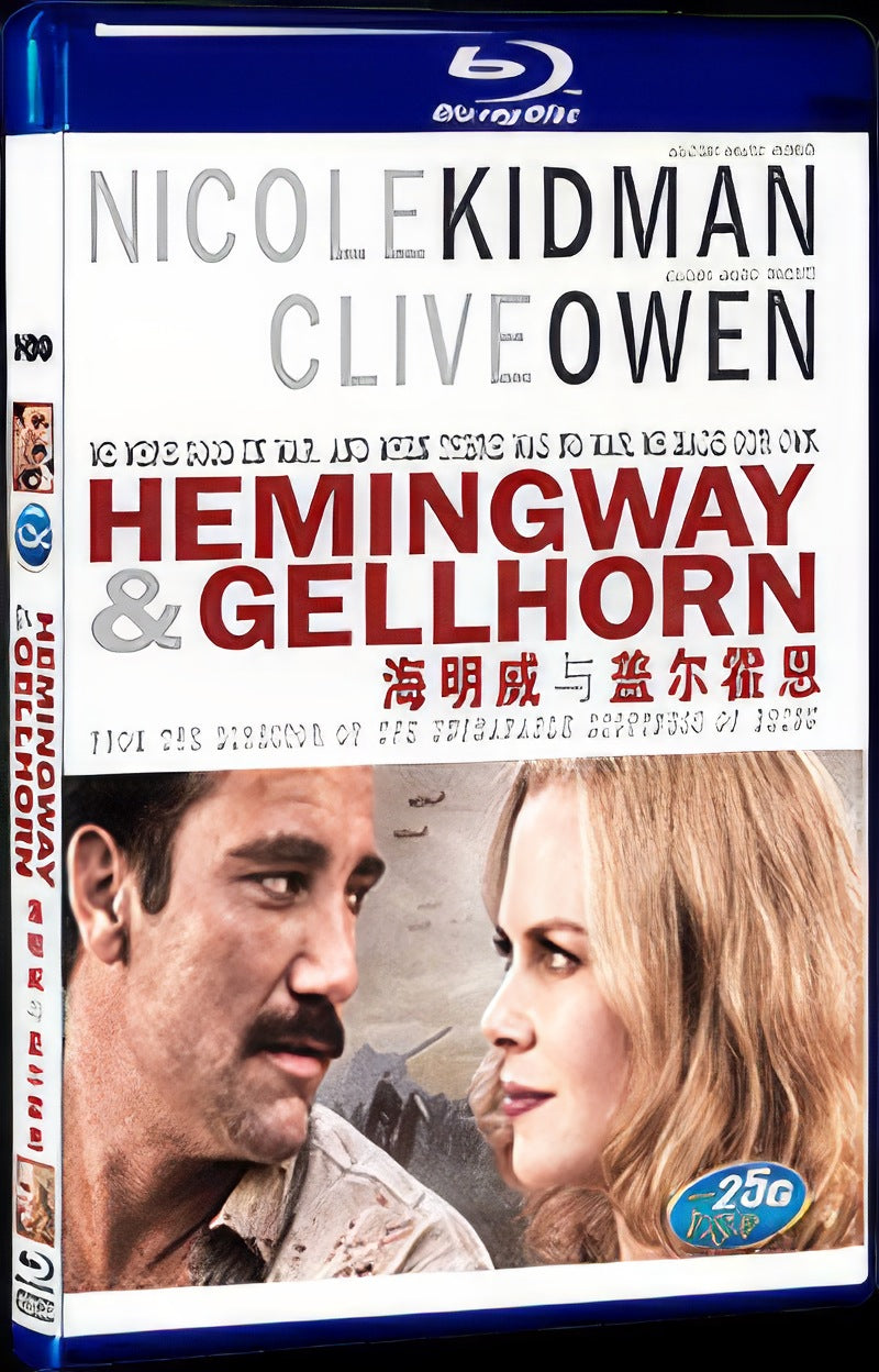 2012 Hemingway Gellhorn Movie 1-Disc Box Set for Gift Collection Blu-ray