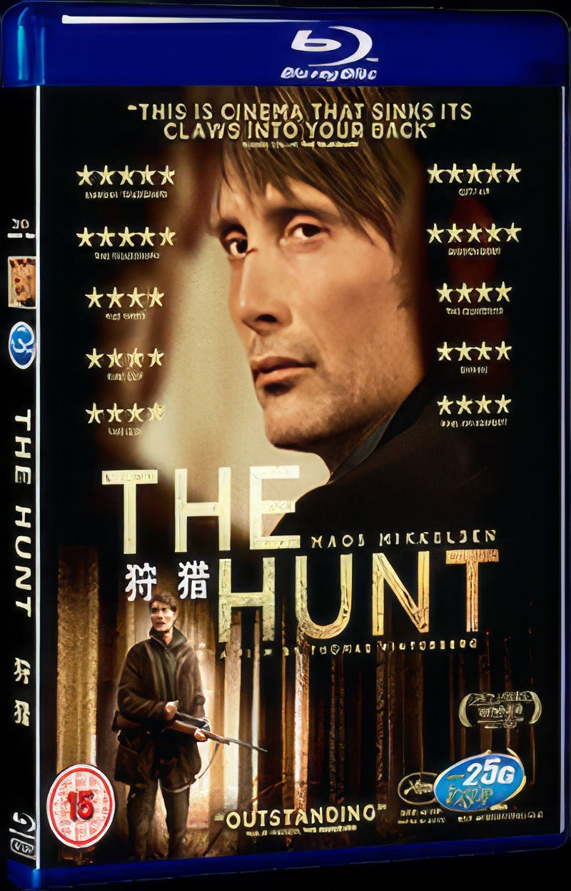 2012 Jagten/The Hunt Movie 1-Disc Box Set for Gift Collection Blu-ray