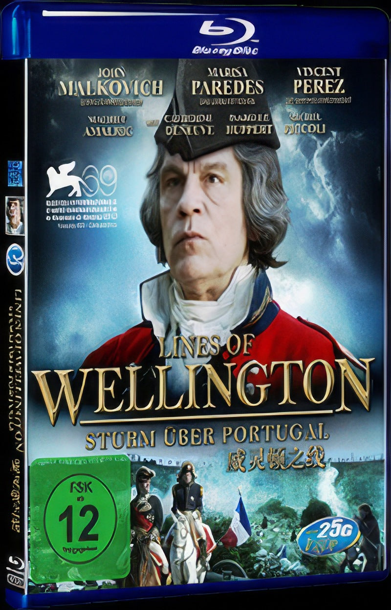 2012 Linhas de Wellington Movie 1-Disc Box Set for Gift Collection Blu-ray