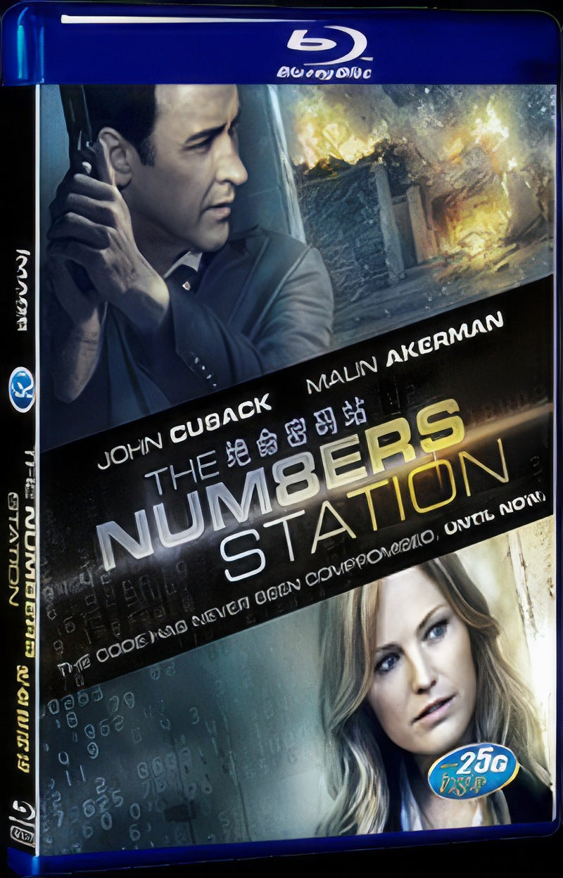 2013 The Numbers Station Movie 1-Disc Box Set for Gift Collection Blu-ray