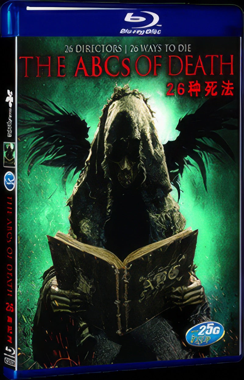 2012 The ABCs of Death Movie 1-Disc Box Set for Gift Collection Blu-ray