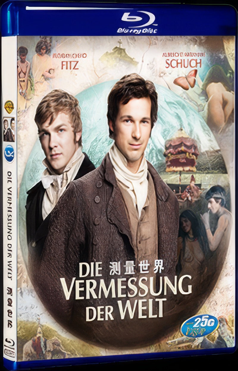 2012 Measuring the World/Die Vermessung der Welt Movie 1-Disc Box Set for Gift Collection Blu-ray