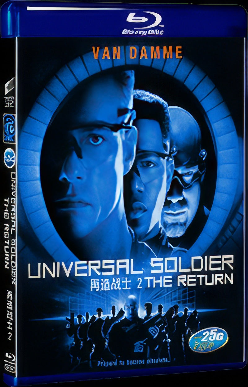 1999 Universal Soldier: The Return Movie 1-Disc Box Set for Gift Collection Blu-ray