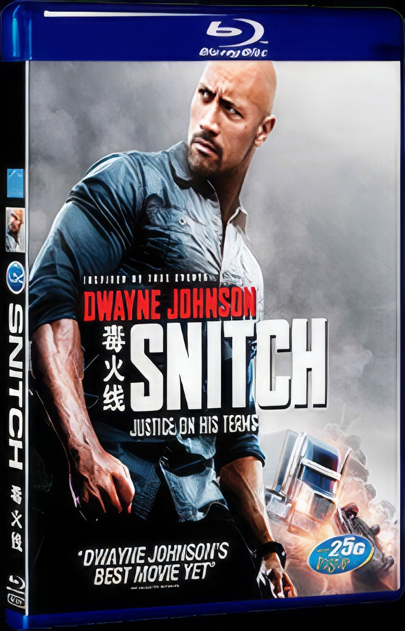 2013 Snitch Movie 1-Disc Box Set for Gift Collection Blu-ray