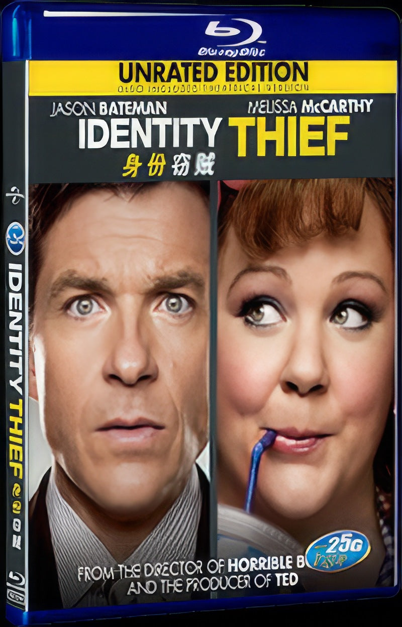 2013 Identity Thief Movie 1-Disc Box Set for Gift Collection Blu-ray
