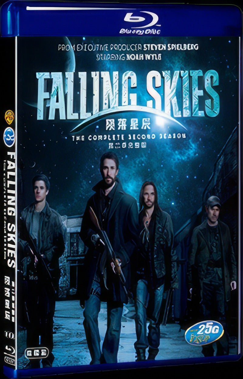 2012 Falling Skies Season 2 Movie 2-Disc Box Set for Gift Collection Blu-ray