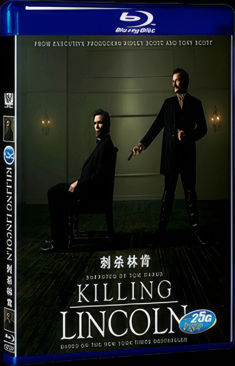 2013 Killing Lincoln Movie 1-Disc Box Set for Gift Collection Blu-ray