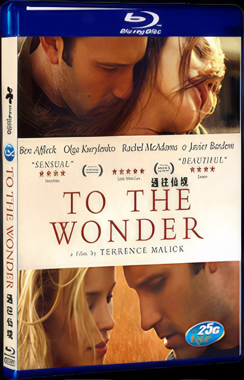 2012 To the Wonder Movie 1-Disc Box Set for Gift Collection Blu-ray
