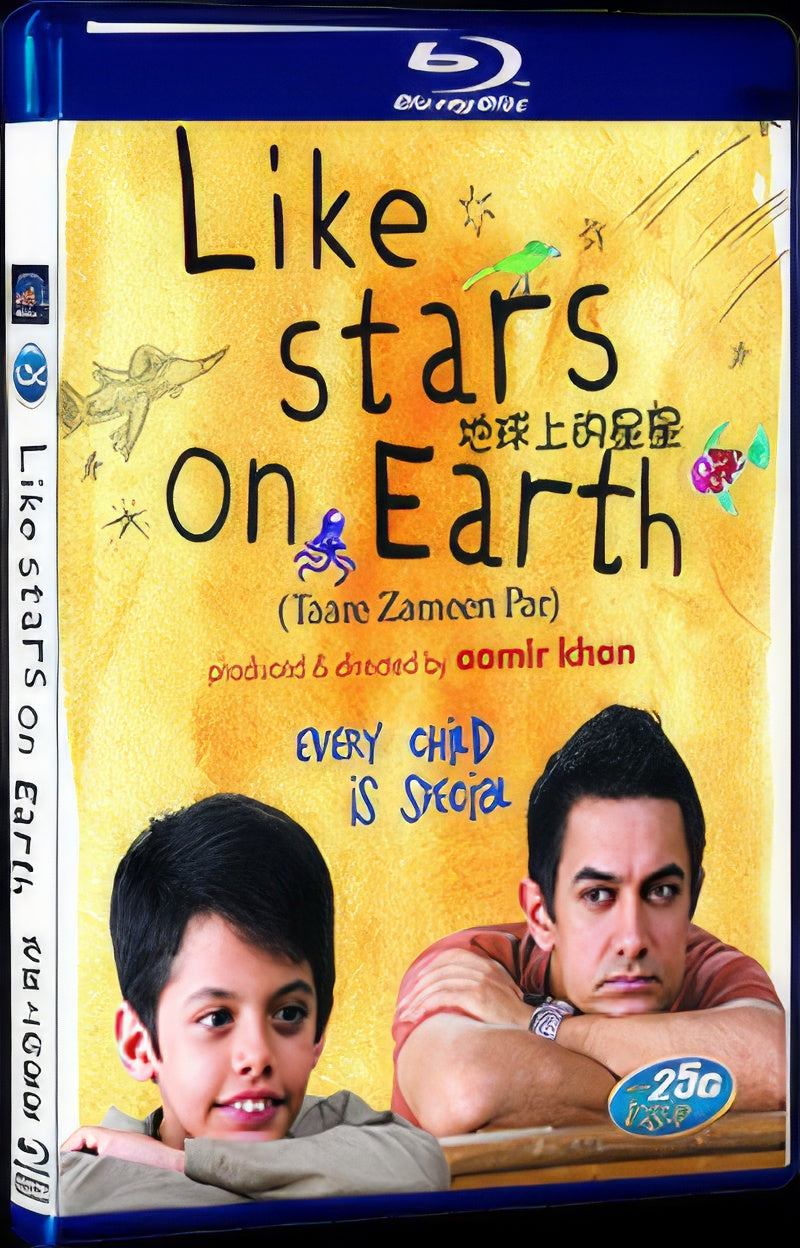 2007 Like Stars on Earth/Taare Zameen Par 1080P for Gift 1-Disc All RegionPlay Seal Box Blu-ray