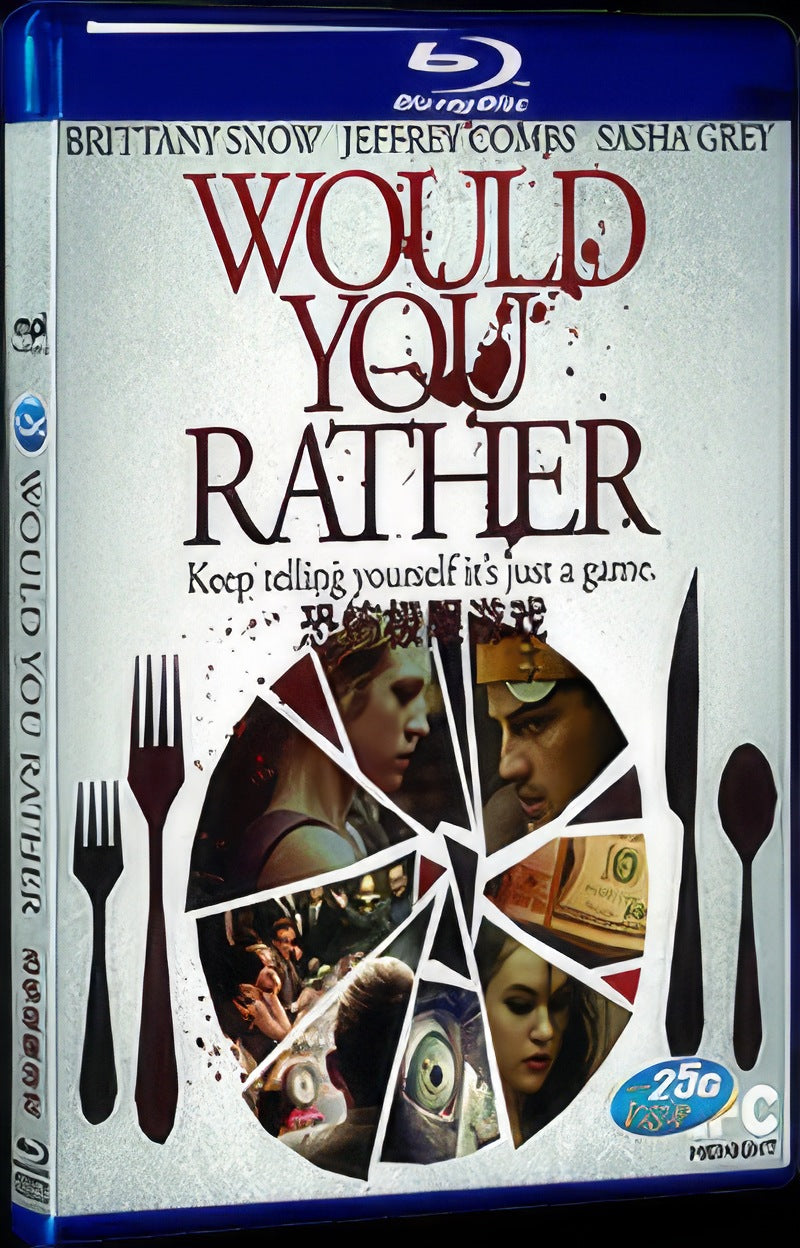 2012 Would You Rather Movie 1-Disc Box Set for Gift Collection Blu-ray