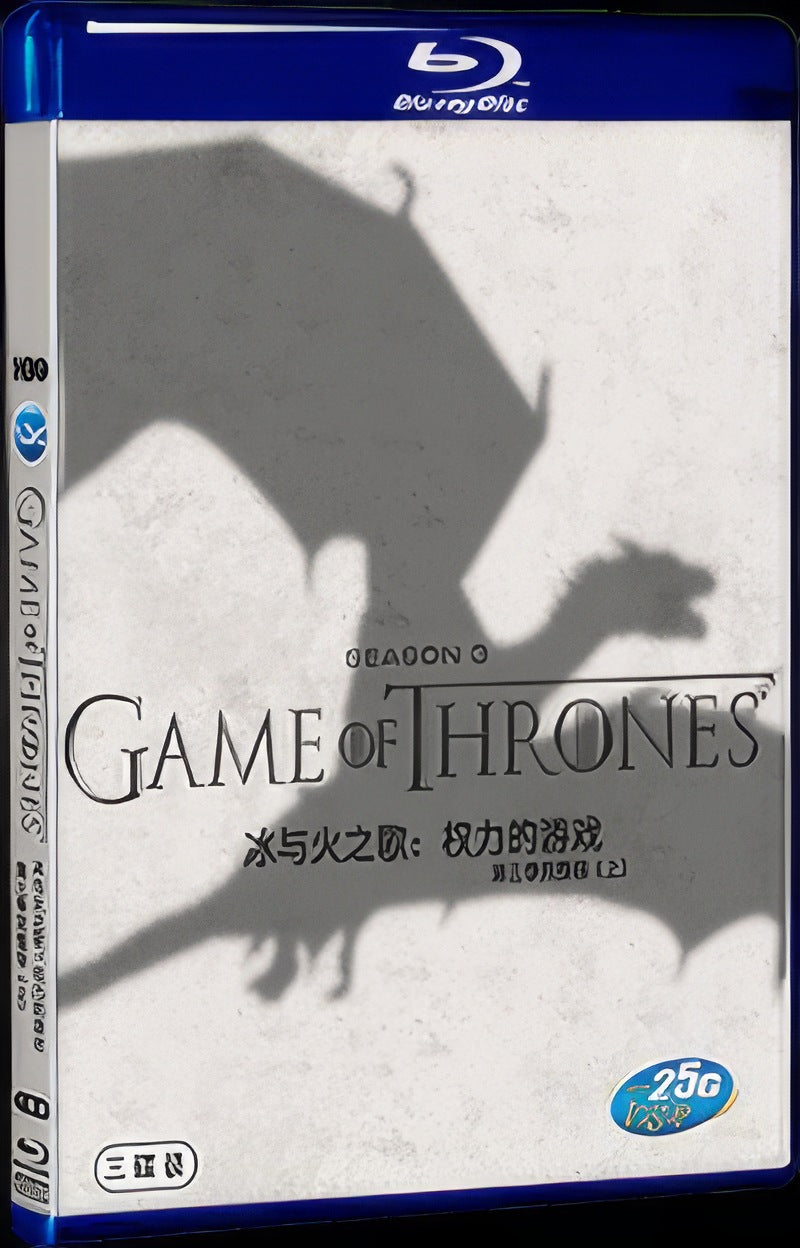 2013 Game of Thrones Season 3 Movie 5-Disc Box Set for Gift Collection Blu-ray