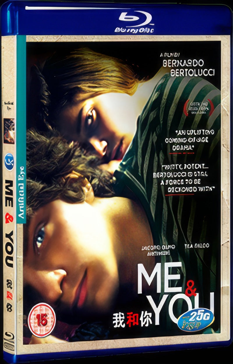 2012 Me and You/Io e Te Movie 1-Disc Box Set for Gift Collection Blu-ray