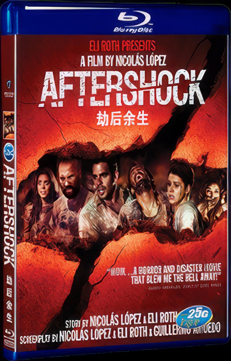 2012 Aftershock Movie 1-Disc Box Set for Gift Collection Blu-ray