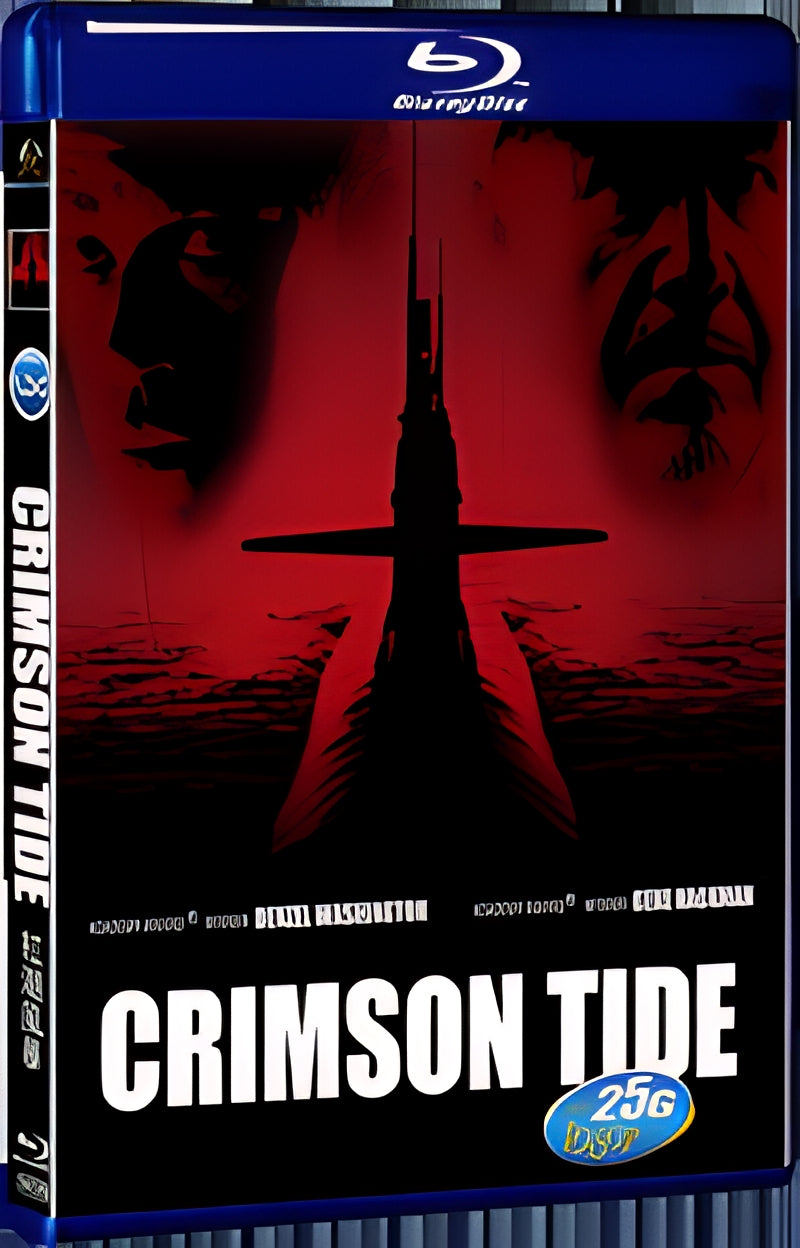 1995 Crimson Tide 1080P for Gift 1-Disc All RegionPlay Seal Box Blu-ray