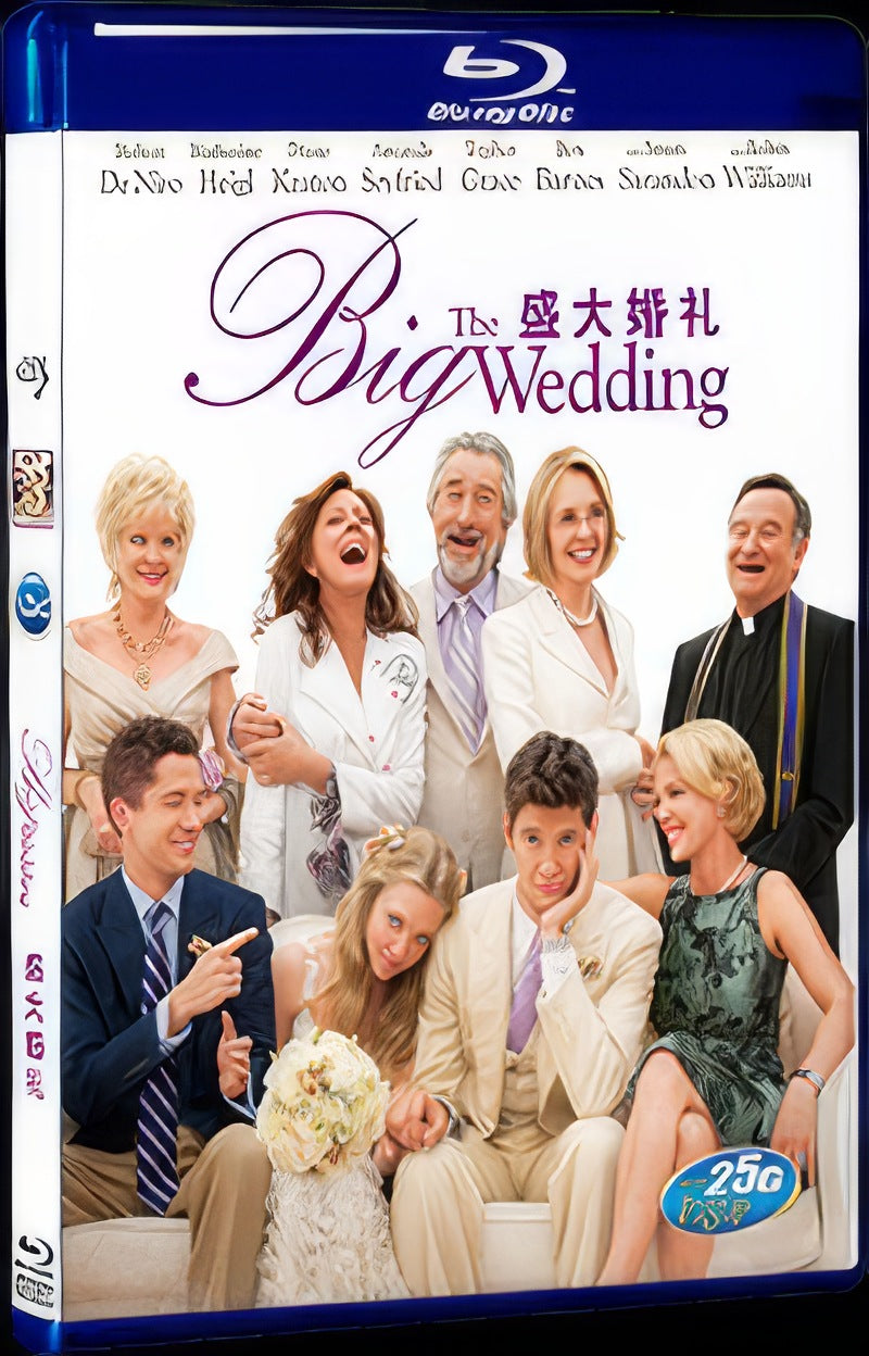 2013 The Big Wedding Movie 1-Disc Box Set for Gift Collection Blu-ray