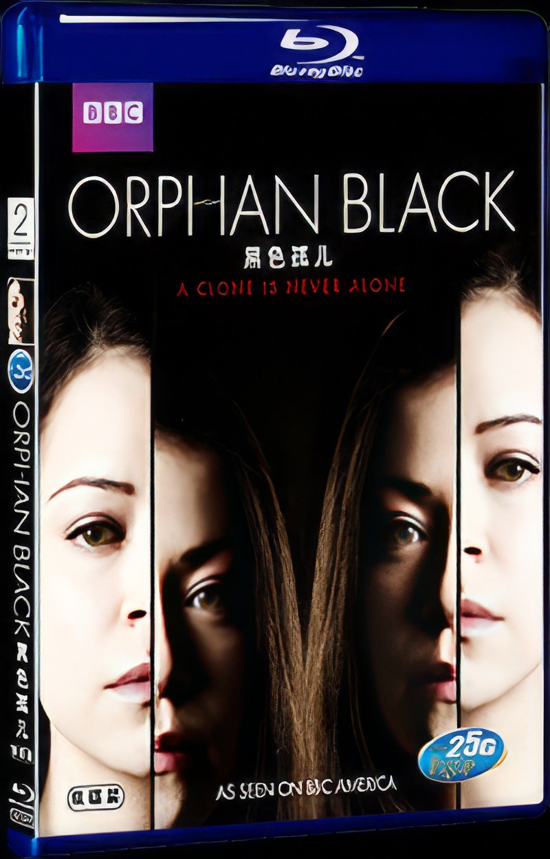 2013 Orphan Black Season 1 Movie 2-Disc Box Set for Gift Collection Blu-ray