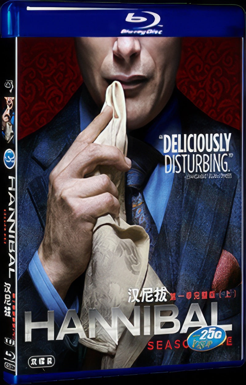 2013 DISC01-2 Hannibal Movie 4-Disc Box Set for Gift Collection Blu-ray