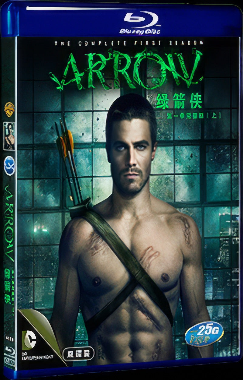 2012 Arrow: The Complete First Season Movie 4-Disc Box Set for Gift Collection Blu-ray