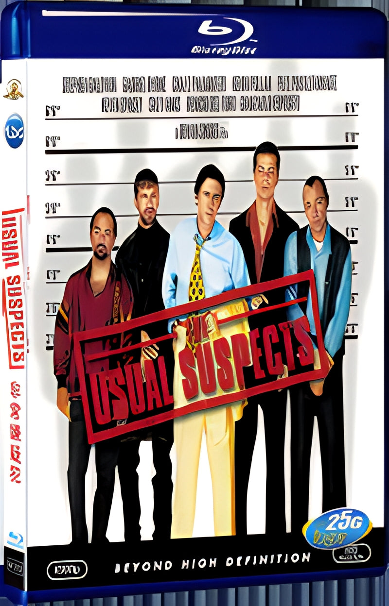 1995 The Usual Suspect 1080P for Gift 1-Disc All RegionPlay Seal Box Blu-ray