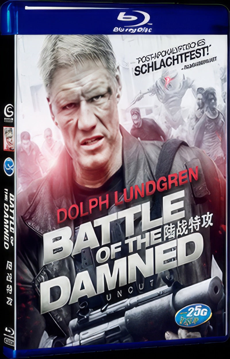 2013 Battle of the Damned Movie 1-Disc Box Set for Gift Collection Blu-ray