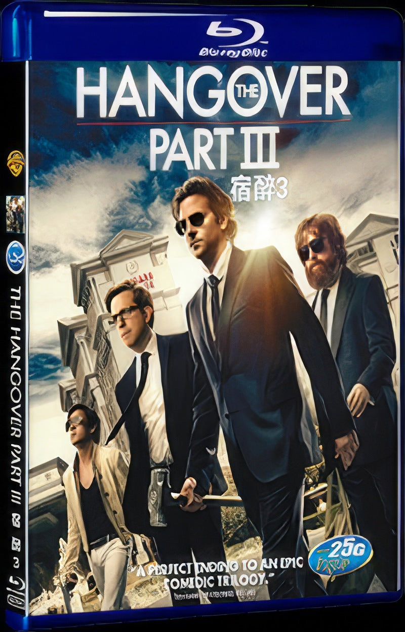 2013 3The Hangover Part III Movie 1-Disc Box Set for Gift Collection Blu-ray