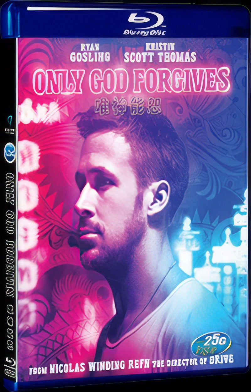 2013 Only God Forgives Movie 1-Disc Box Set for Gift Collection Blu-ray