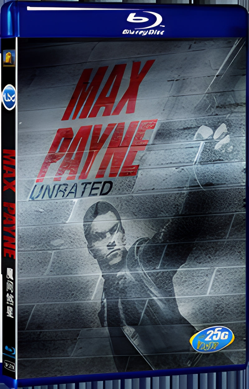 2008 Max Payne 1080P for Gift 1-Disc All RegionPlay Seal Box Blu-ray