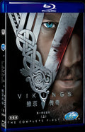 2013 Vikings Season 1 Movie 3-Disc Box Set for Gift Collection Blu-ray