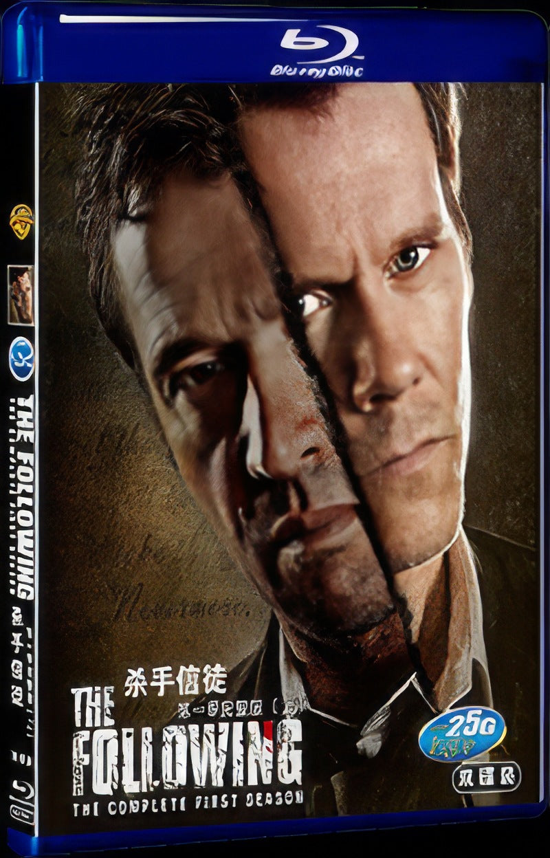2013 The Following Season 1 Movie 3-Disc Box Set for Gift Collection Blu-ray