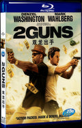 2013 2 Guns Movie 1-Disc Box Set for Gift Collection Blu-ray