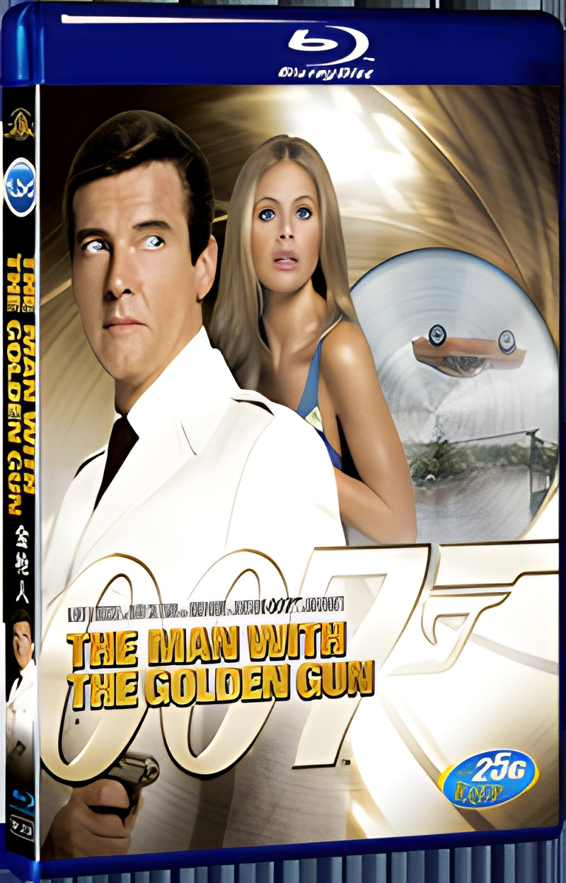 1974 The Man With The Golden Gun 1080P for Gift 1-Disc All RegionPlay Seal Box Blu-ray