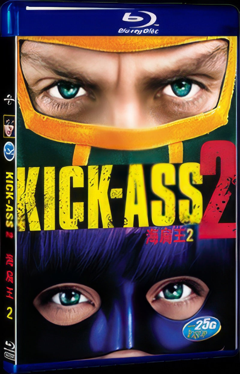 2013 Kick-Ass 2: Balls to the Wall Movie 1-Disc Box Set for Gift Collection Blu-ray