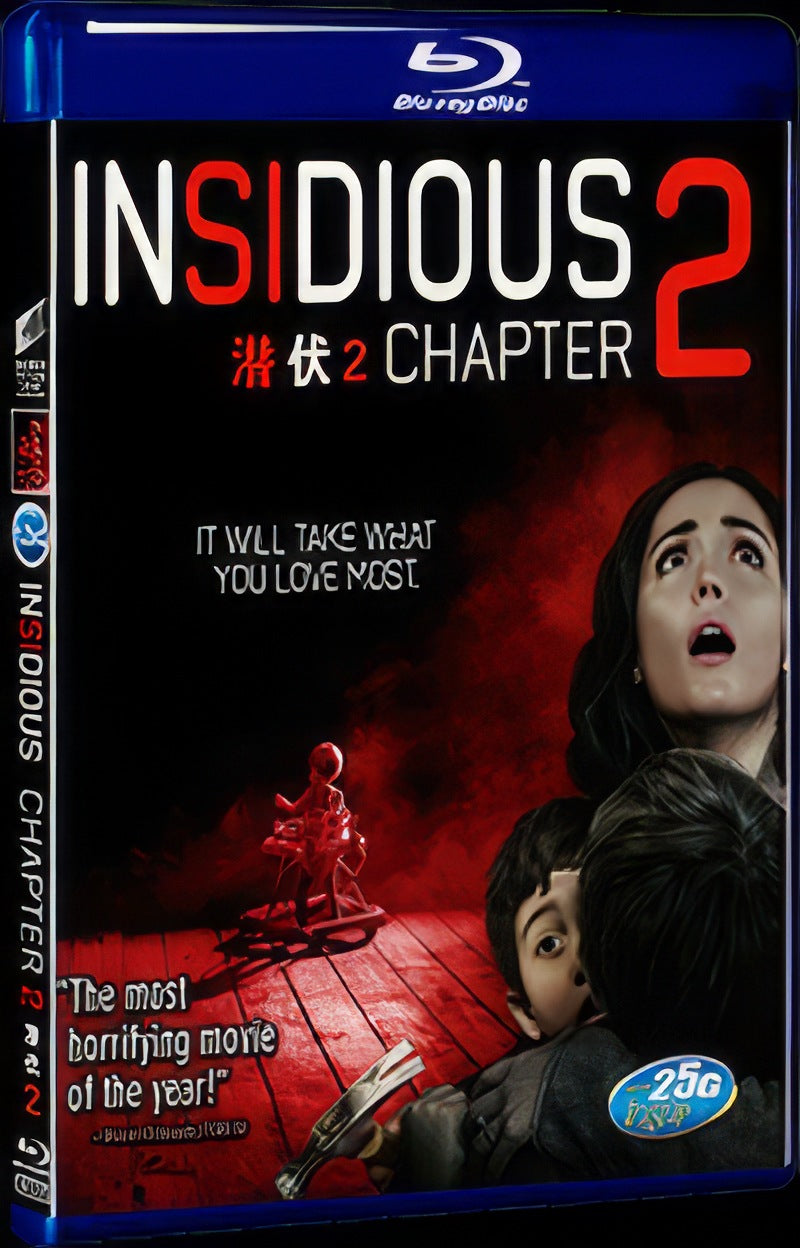 2013 Insidious: Chapter 2 Movie 1-Disc Box Set for Gift Collection Blu-ray