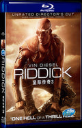 2013 Riddick Movie 1-Disc Box Set for Gift Collection Blu-ray