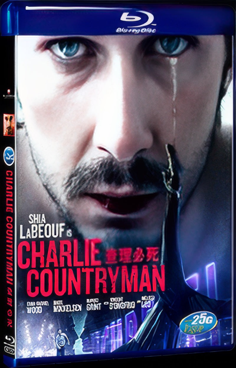 2013 The Necessary Death of Charlie Countryman Movie 1-Disc Box Set for Gift Collection Blu-ray