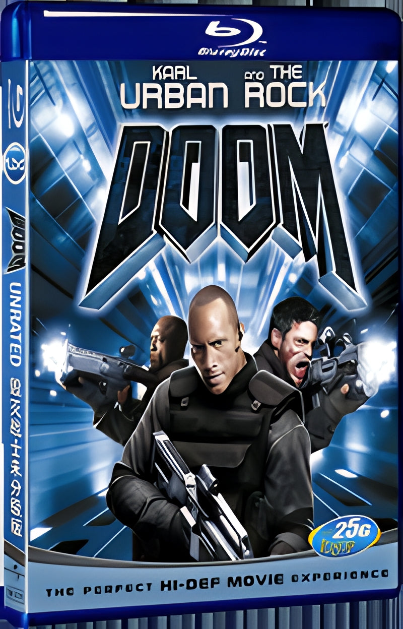 2005 Doom 1080P for Gift 1-Disc All RegionPlay Seal Box Blu-ray