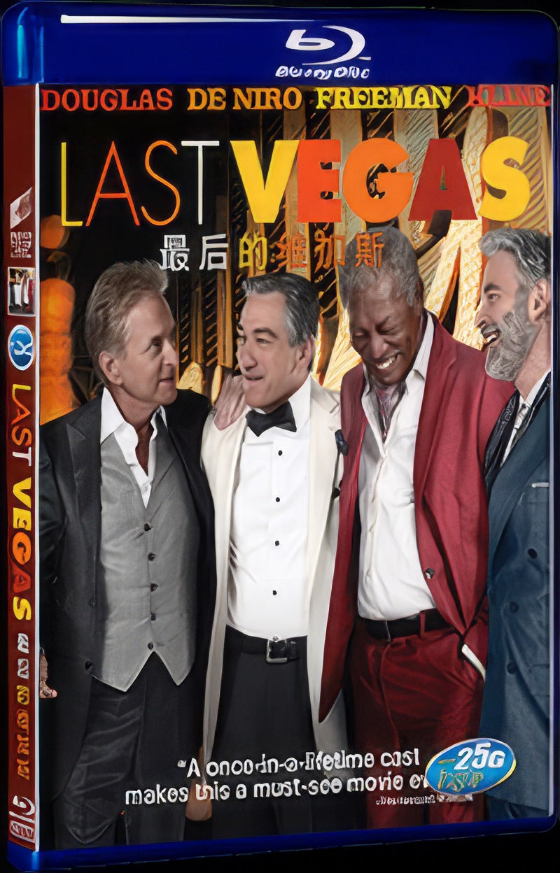 2013 Last Vegas Movie 1-Disc Box Set for Gift Collection Blu-ray