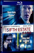 2013 The Fifth Estate Movie 1-Disc Box Set for Gift Collection Blu-ray